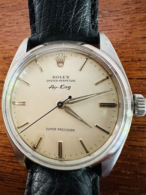 rolex air king super precision 1960|rolex air king for sale.